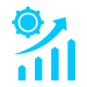 Icône Optimisation et croissance